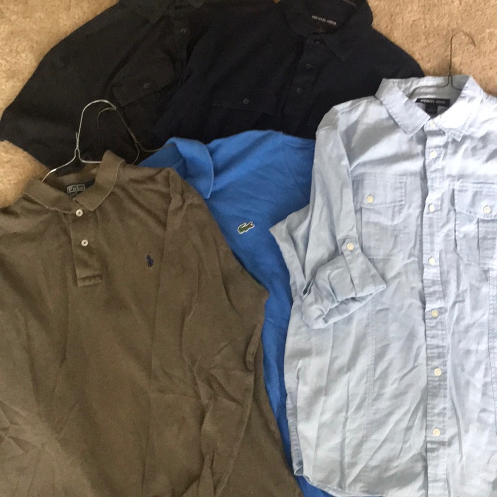 FOUR casual shirts